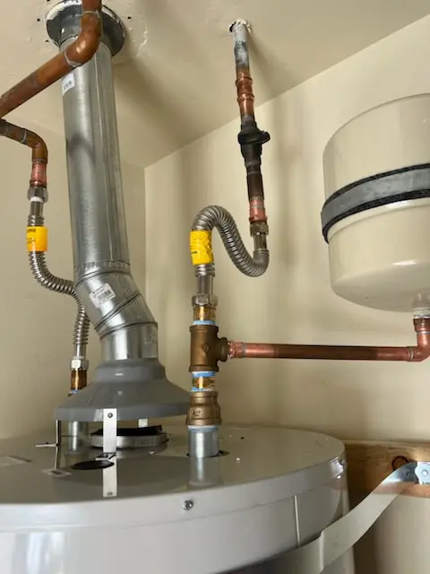 Water heater installation and plumbing repair in San Antonio Heights