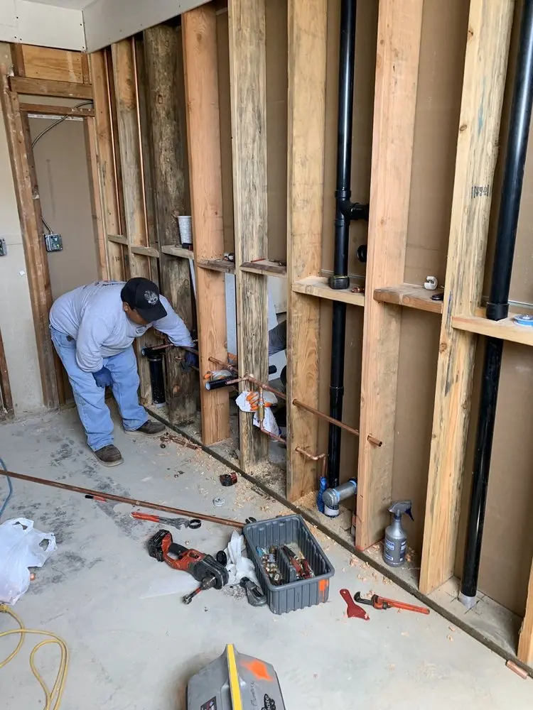 Commercial rough-in plumbing for Commercial Plumbing in San Antonio Heights